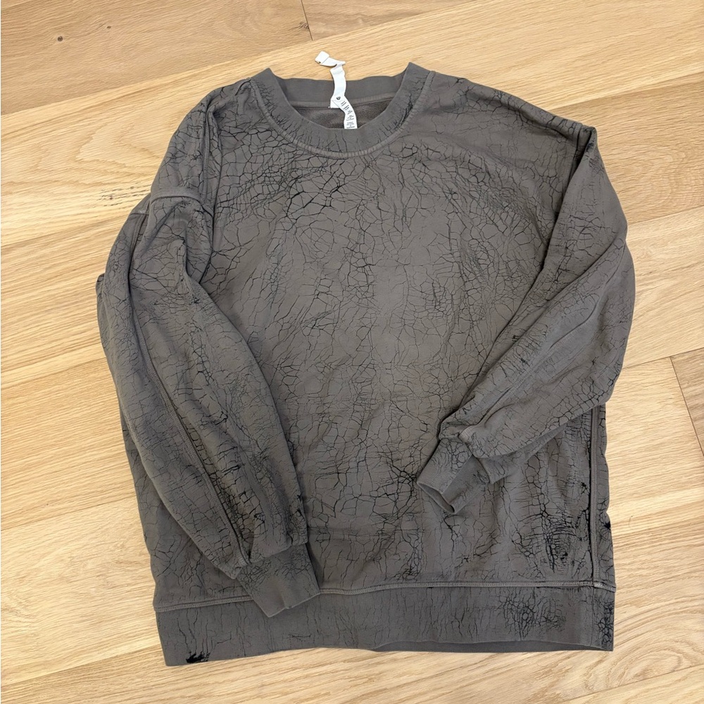 Women’s Gray Textured Sweater